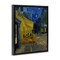 Stupell Industries Van Gogh Café Terrace at Night Framed Floater Canvas Wall Art Design by one1000paintings
